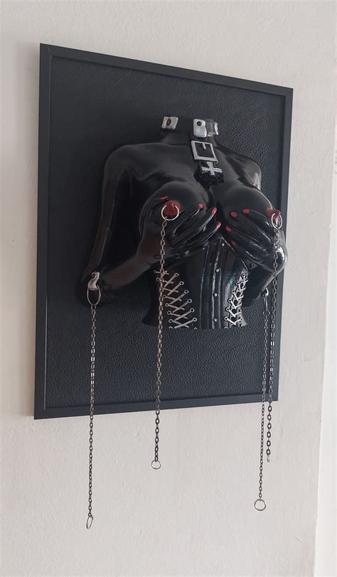Mrs Bdsm D Art Sculpture Bondage Erotic Chained Fetish Etsy Canada