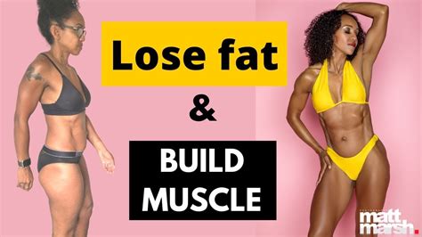 Lose Weight And Gain Muscle Female Weight Loss Over 40 Female Youtube