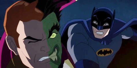 Watch The Animated Batman Vs Two Face Trailer Adam Wests Last
