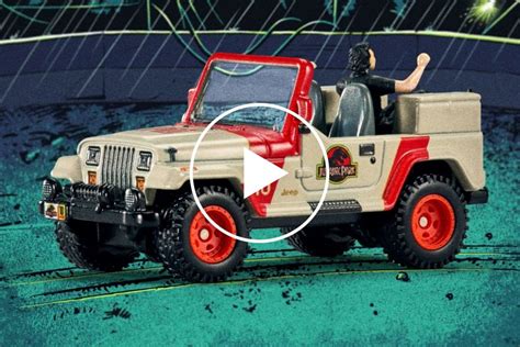 Hot Wheels Introduces Jurassic Park Jeep Wrangler And Jeff Goldblum
