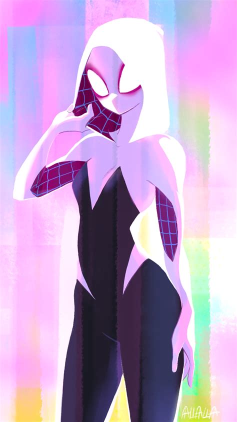 Spider Gwen Marvel And More Drawn By Sushi Pizza Rrr Danbooru