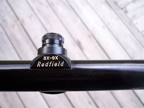Redfield Widefield Lo Pro 3x9 Vintage Scope Accu Trac Usa Nice Ebay