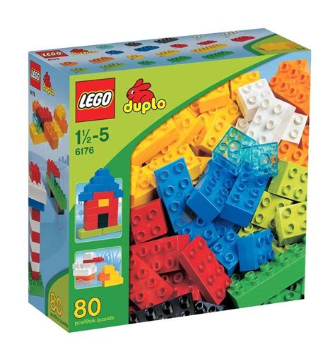 Lego Duplo Colorful Basic Bricks Deluxe 6176 80 Pieces Kids Building