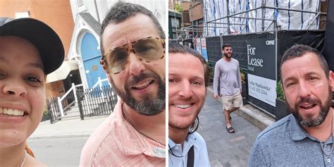 Adam Sandler Was Spotted In Toronto Wearing His Signature Look And Posing