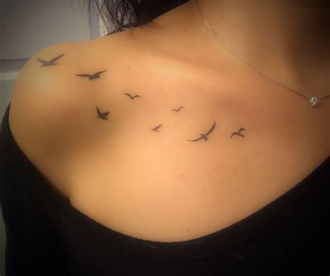 Sisters Collarbone Birds Tattoo ️ Bird Tattoos For Women Collar Bone