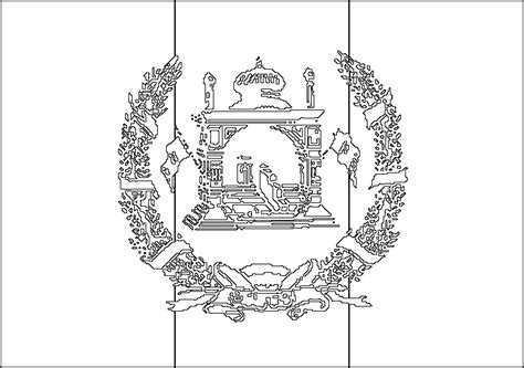 The lesser version of the national coat of arms (armillary sphere and portuguese shield). Flaggen zum Ausmalen, Fahnen zum Ausmalen