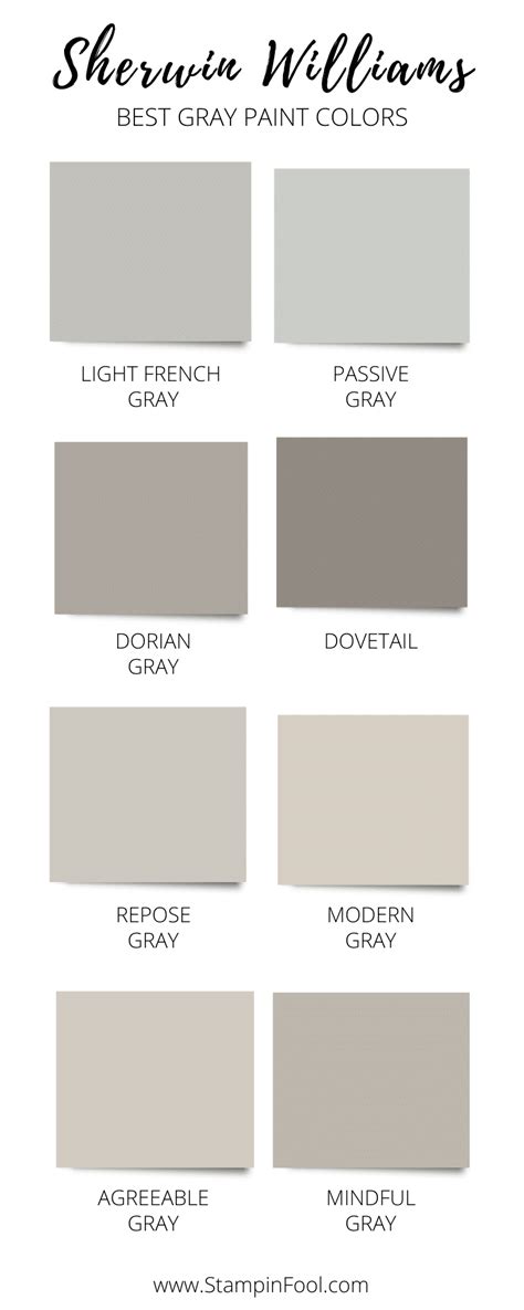 Deck paint colors is an innovative new solid color layer which will bring the color will last a long, weathered wood or concrete back to life. The Best Sherwin Williams Gray Paint Colors in 2020 ...
