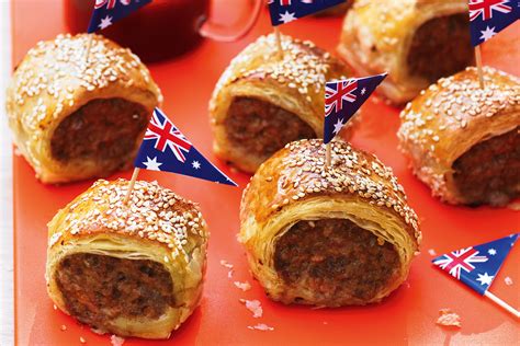Fair Dinkum Mini Sausage Rolls Recipe Australian Food Food Sausage Rolls