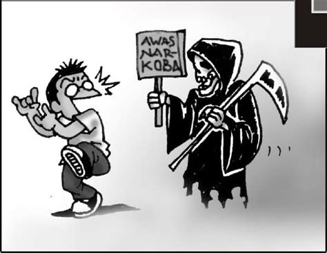 Viral Contoh Gambar Ilustrasi Karikatur Narkoba Png Gerbangilustrasi