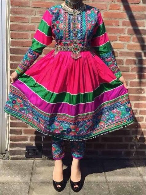 stunning balochi colorful dress folder