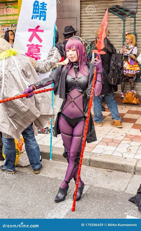 nipponbashi street festa cosplay festival in osaka japan editorial stock image image of games