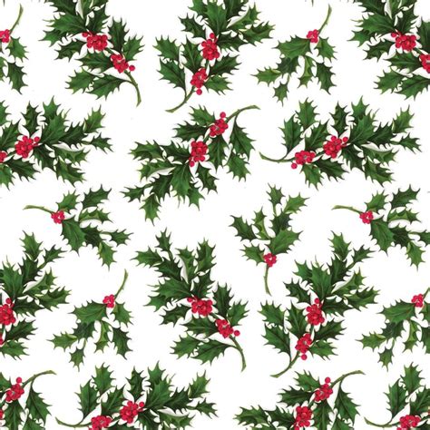 Anna Griffin Emerald Forest Large Holly Paper Christmas Scrapbook