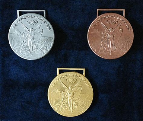 2004 Olympic Medals Are Displayed In Greece Photos And Images Getty