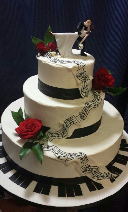 Musical Inspired Music Wedding Cakes Wedding