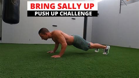 Bring Sally Up Push Up Challenge Youtube