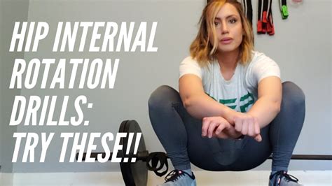 Hip Internal Rotation Drills Youtube