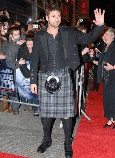 Gerald Butler In 2020 Men In Kilts Leather Kilt Men