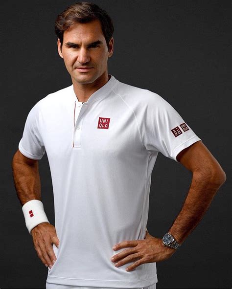 it‘s official roger federer uniqlo jugadores de tenis deportes tenis tenista