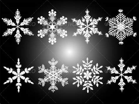 13 Snowflake Patterns Psd Jpeg Png Vector Eps