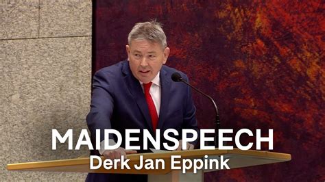 De Nacht Van Rutte Maidenspeech Derk Jan Eppink Youtube