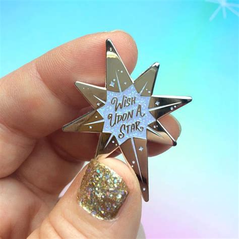 Christmas Star Pin Wish Upon A Star Pin North Star Pin Pretty Pins