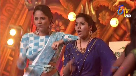Milf Anasuya And Rashmi Gautam Super Hot Fleshy Low Hip Exposing Dance Hdtv 1080p