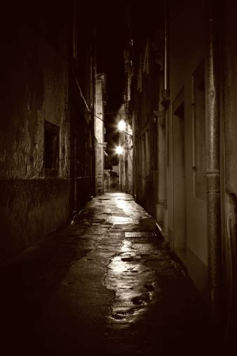 Lonely Dark Alley Stock Photo Download Image Now Istock