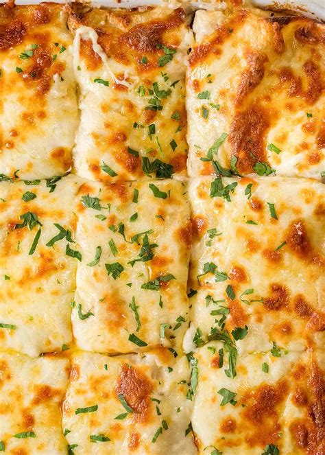 White Chicken Lasagna Fusurecipe