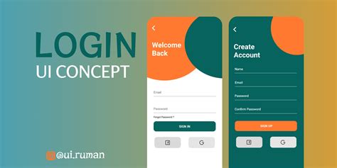 Login And Signup Screen Figma Community