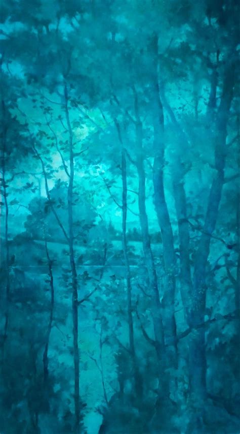 Richard Britell Through The Trees Large Monochromatic