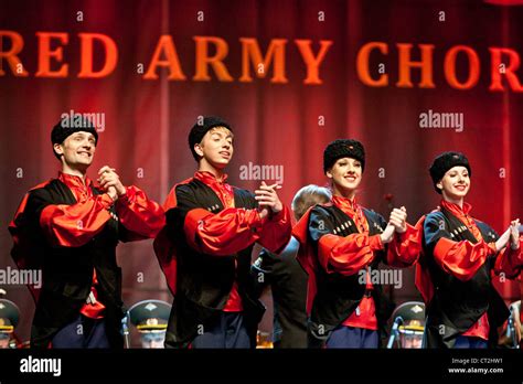 Alexandrov Ensemble The Russian Red Army Choir Performs Concert In