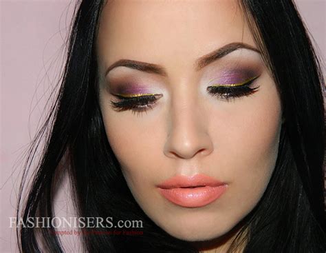 Pretty Purple Prom Makeup Tutorial Fashionisers©