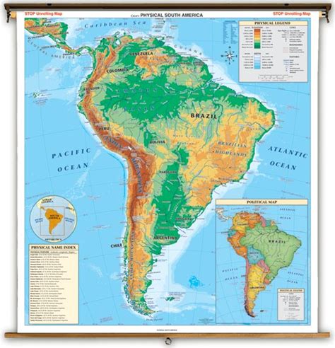Physical Map Of Latin America Free Feet Cum