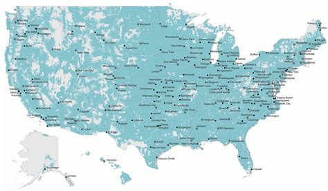 At&t Service Plans And Coverage Review - Florida Cell Phone Coverage Map - Printable Maps