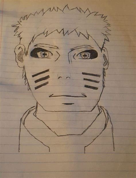 I Found An Old Drawing I Made In High School Of Naruto Honestly I Don