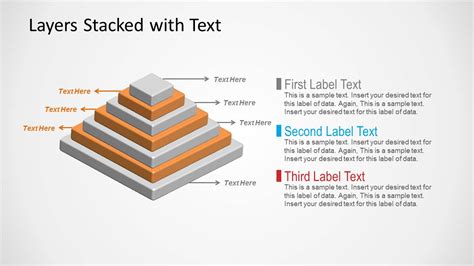 3d Stacked And Multi Layer Diagram For Powerpoint Slidemodel