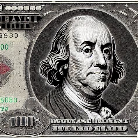 Prompthunt 3d Benjamin Franklin United States 100 Bill Multiverse