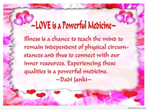 Love Is A Medicine