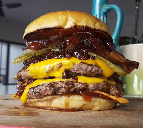 Michael Parks On Instagram “bacon Boozy Burger I Felt Like A Drink So A Added The 2 Best