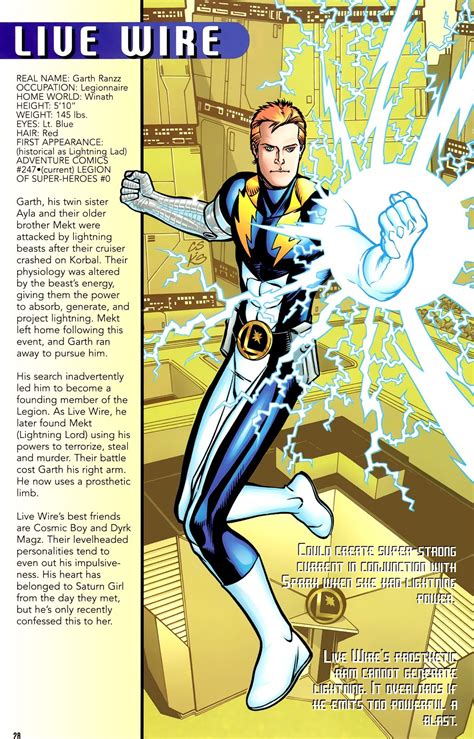 Livewire By Chris Sprouse And Karl Story Legion Of Super Heroes Secret
