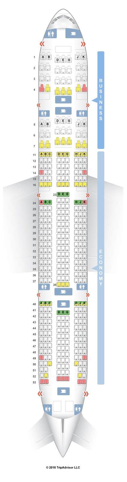 China Airlines Boeing 777 300er Seating Chart Chart Walls