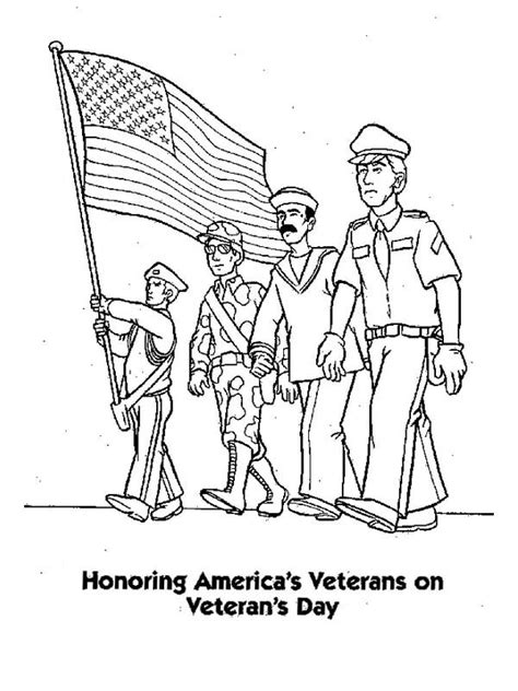 Download Veterans Day Coloring Pages Free - Coloring Home