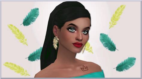 The Sims 4 Beauty Guru Cas With Cc Links Youtube