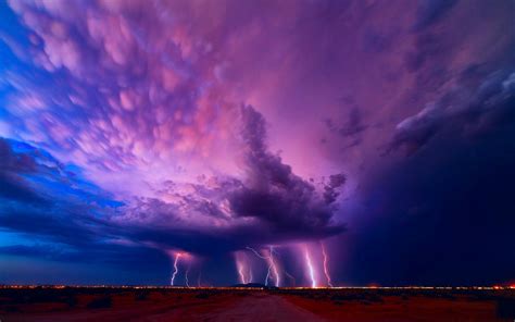 lightning, Storm, Rain, Clouds, Sky, Nature, Thunderstorm Wallpapers HD ...