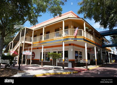 Old Town Offices Kissimmee Florida Usa Stock Photo Alamy