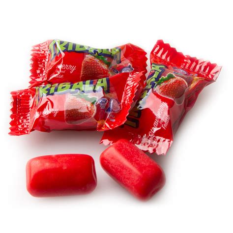 Tri Bala Strawberry Filled Chewy Candy • Wrapped Candy • Bulk Candy