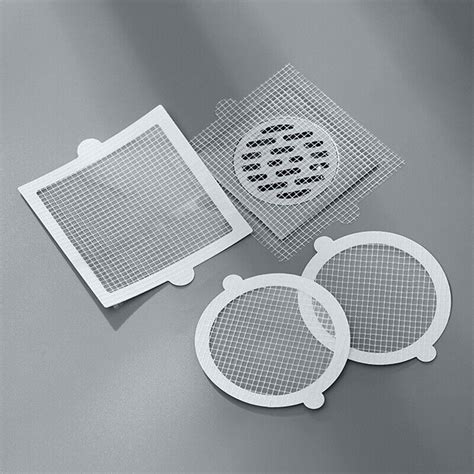 Pack Disposable Shower Drain Hair Catcher Hair Catcher Mesh Stickers