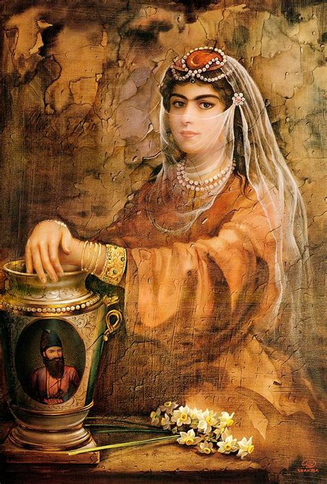 Iranian Women Iranian Art Woman Painting Art Painting Qajar Dynasty