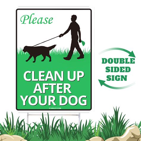 Printable Clean Up After Your Dog Sign Printable Word Searches