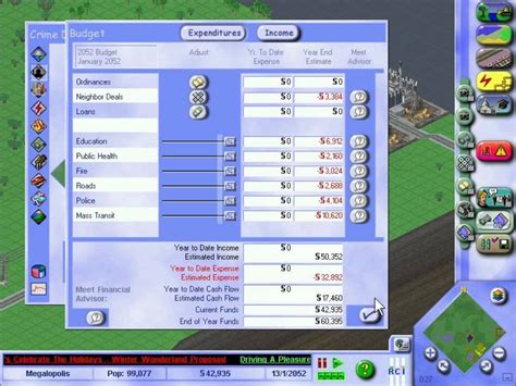 Sim City 3000 How To Build A Big City Part 8 Crime And Water